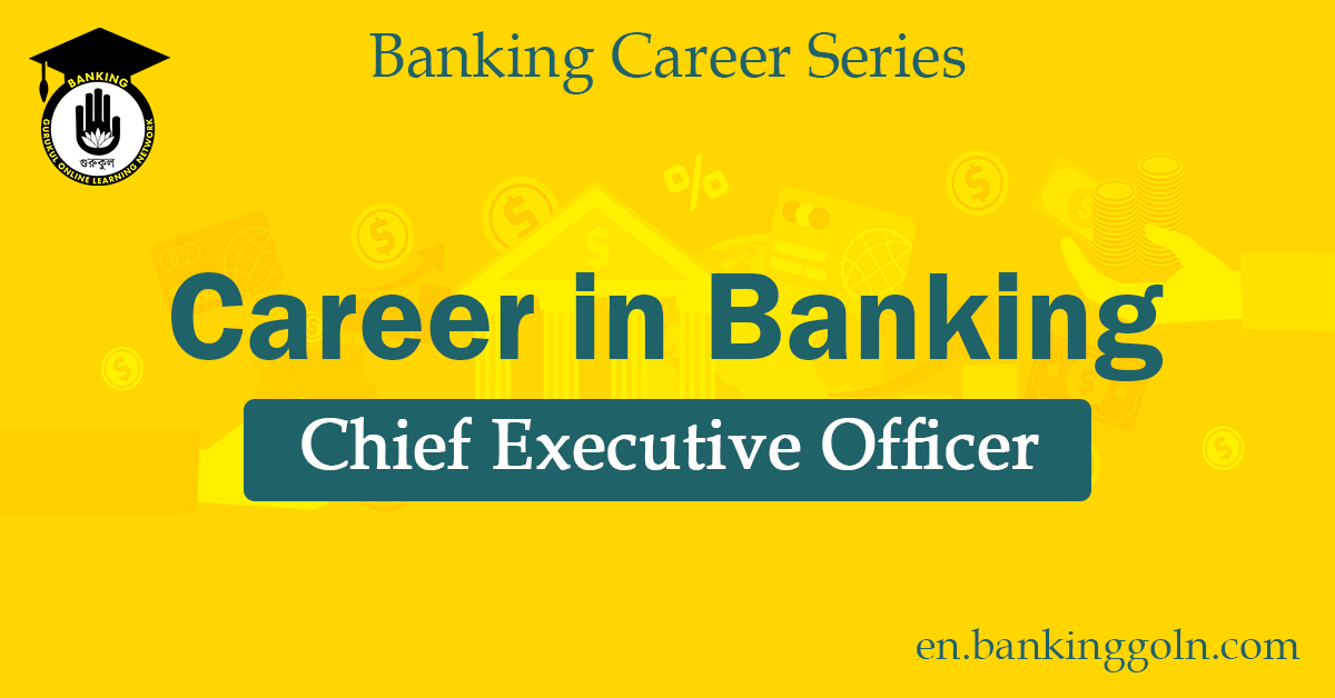 Career as a Chief Executive Officer in the Banking Industry 1 Chief Executive Officer