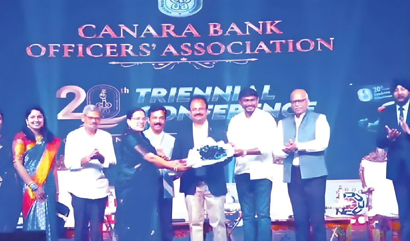 Canara Bank Officers Association Holds 20th National Conference in Visakhapatnam 1 Canara Bank Officers Association Holds 20th National Conference in Visakhapatnam Banking Gurukul, GOLN Canara Bank Officers Association Holds 20th National Conference in Visakhapatnam