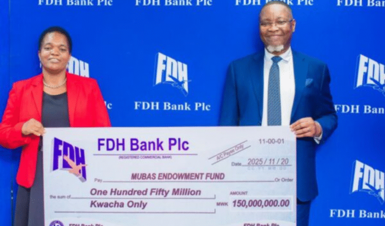 FDH Bank Donates K150 Million to MUBAS Endowment Fund Banking Gurukul, GOLN FDH Bank Donates K150 Million to MUBAS Endowment Fund