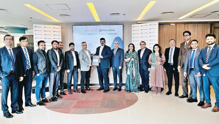 Prime Bank Signs Payroll Agreement with SQ Lights Banking Gurukul, GOLN Prime Bank Signs Payroll Agreement with SQ Lights
