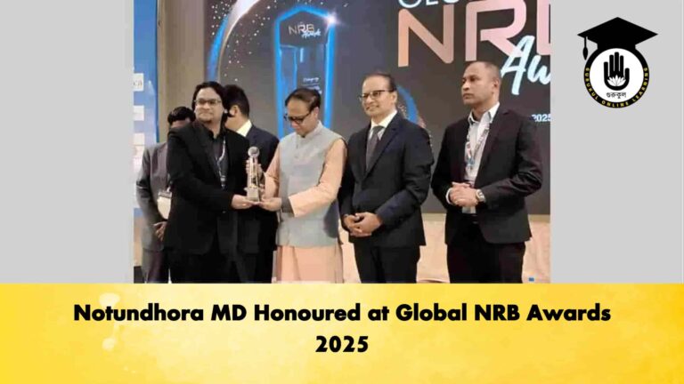 Notundhora MD Honoured at Global NRB Awards 2025