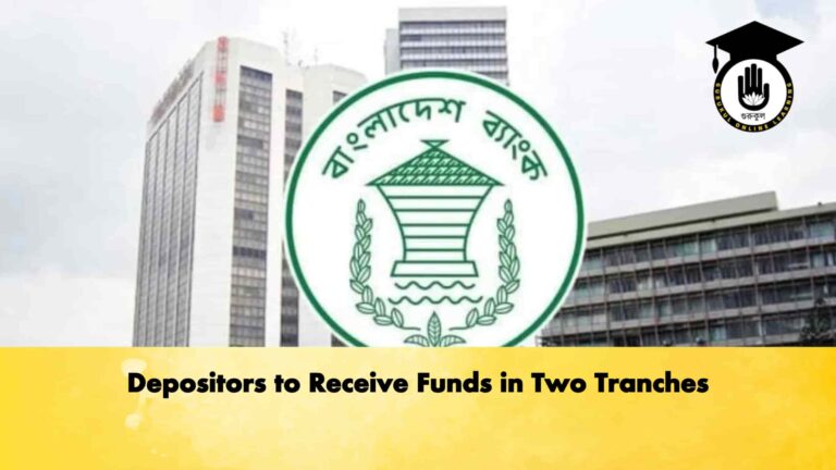 Depositors to Receive Funds in Two Tranches