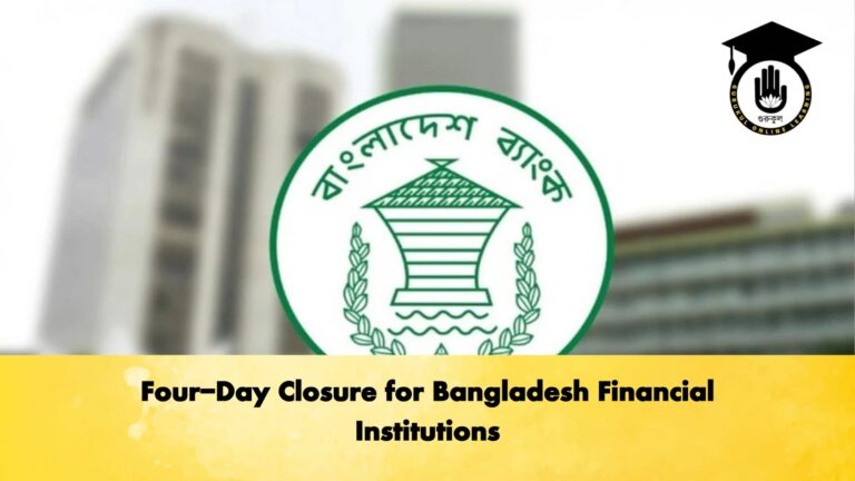 Four Day Closure for Bangladesh Financial Institutions Banking Gurukul, GOLN Four-Day Closure for Bangladesh Financial Institutions