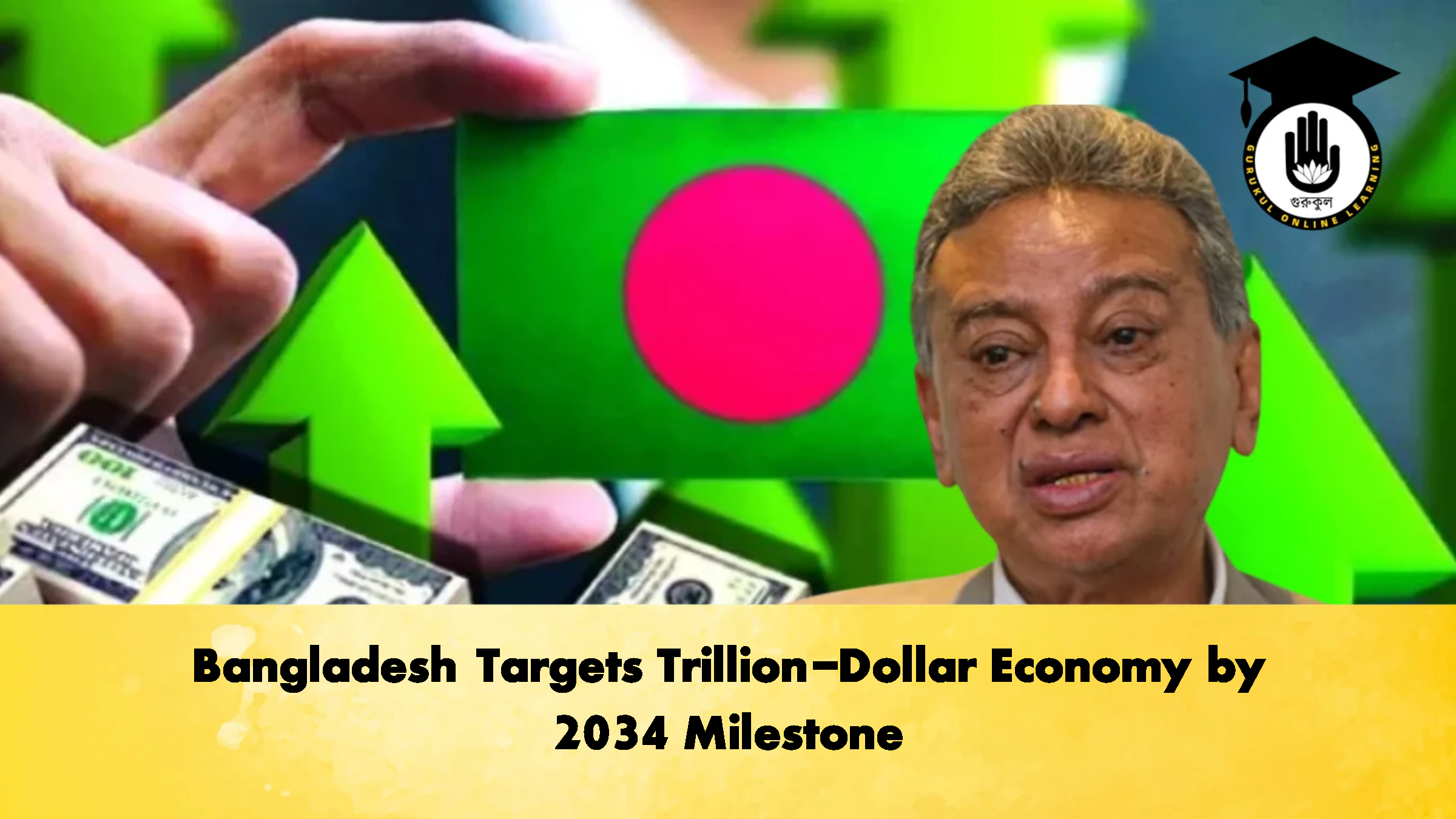 Bangladesh Targets Trillion-Dollar Economy by 2034 Milestone 1 Bangladesh Targets Trillion Dollar Economy by 2034 Milestone Banking Gurukul, GOLN Bangladesh Targets Trillion-Dollar Economy by 2034 Milestone
