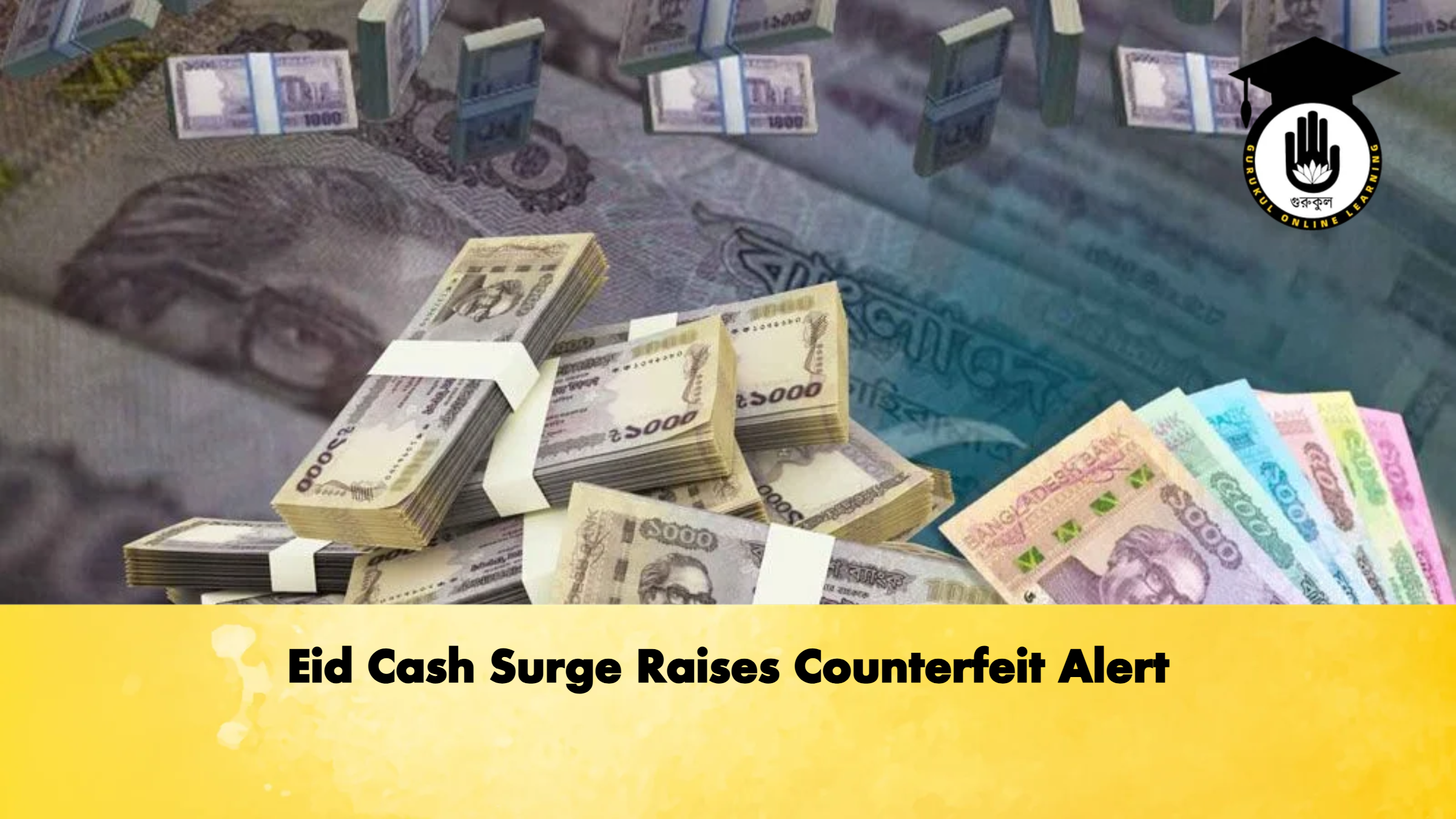 Eid Cash Surge Raises Counterfeit Alert 1 Eid Cash Surge Raises Counterfeit Alert Banking Gurukul, GOLN Eid Cash Surge Raises Counterfeit Alert