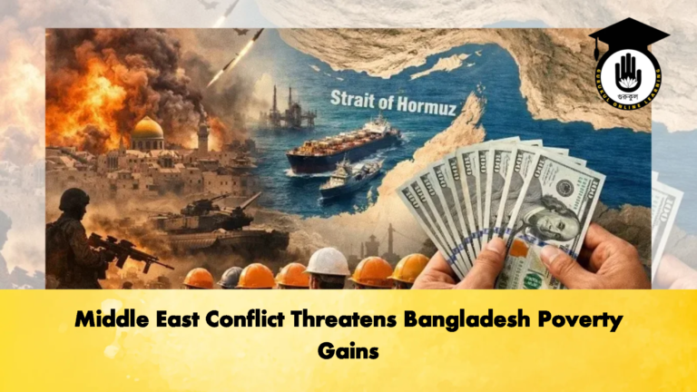 Middle East Conflict Threatens Bangladesh Poverty Gains Banking Gurukul, GOLN Middle East Conflict Threatens Bangladesh Poverty Gains