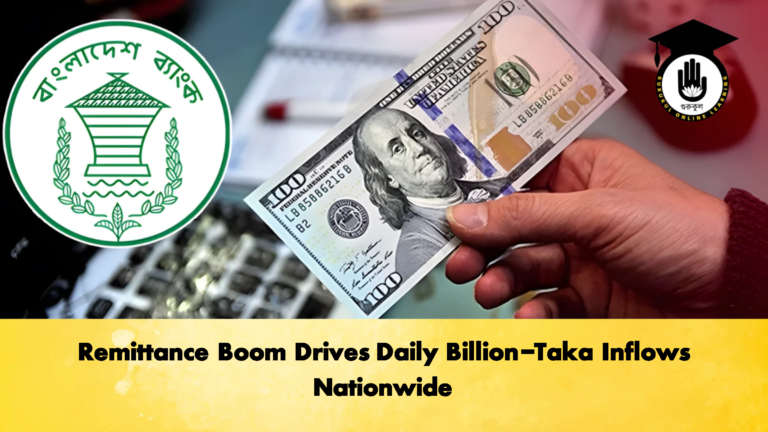 Remittance Boom Drives Daily Billion Taka Inflows Nationwide Banking Gurukul, GOLN Remittance Boom Drives Daily Billion-Taka Inflows Nationwide