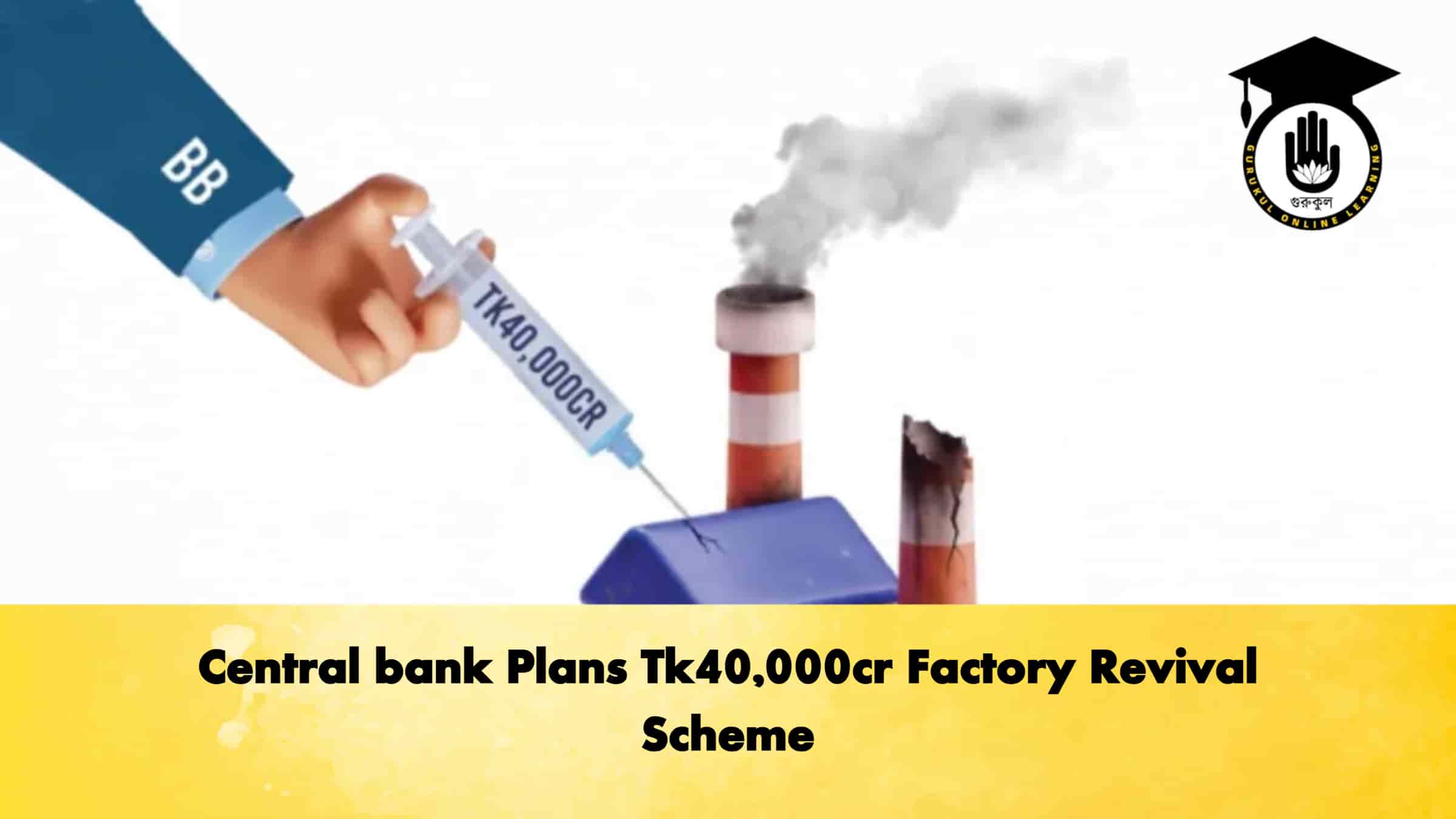 Central bank Plans Tk40,000cr Factory Revival Scheme 1 Central bank Plans Tk40,000cr Factory Revival Scheme