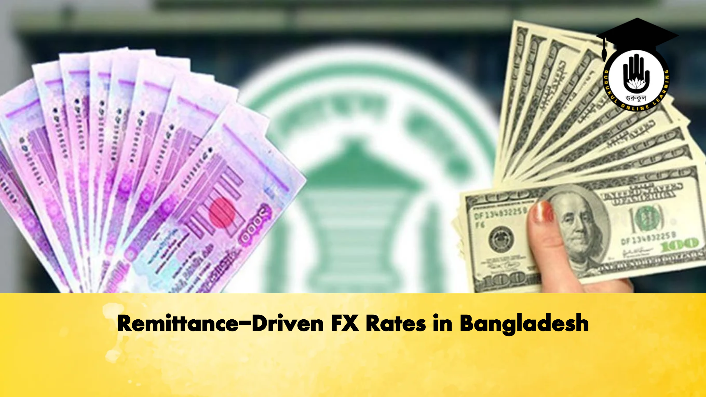 Remittance-Driven FX Rates in Bangladesh 1 Remittance Driven FX Rates in Bangladesh Banking Gurukul, GOLN Remittance-Driven FX Rates in Bangladesh