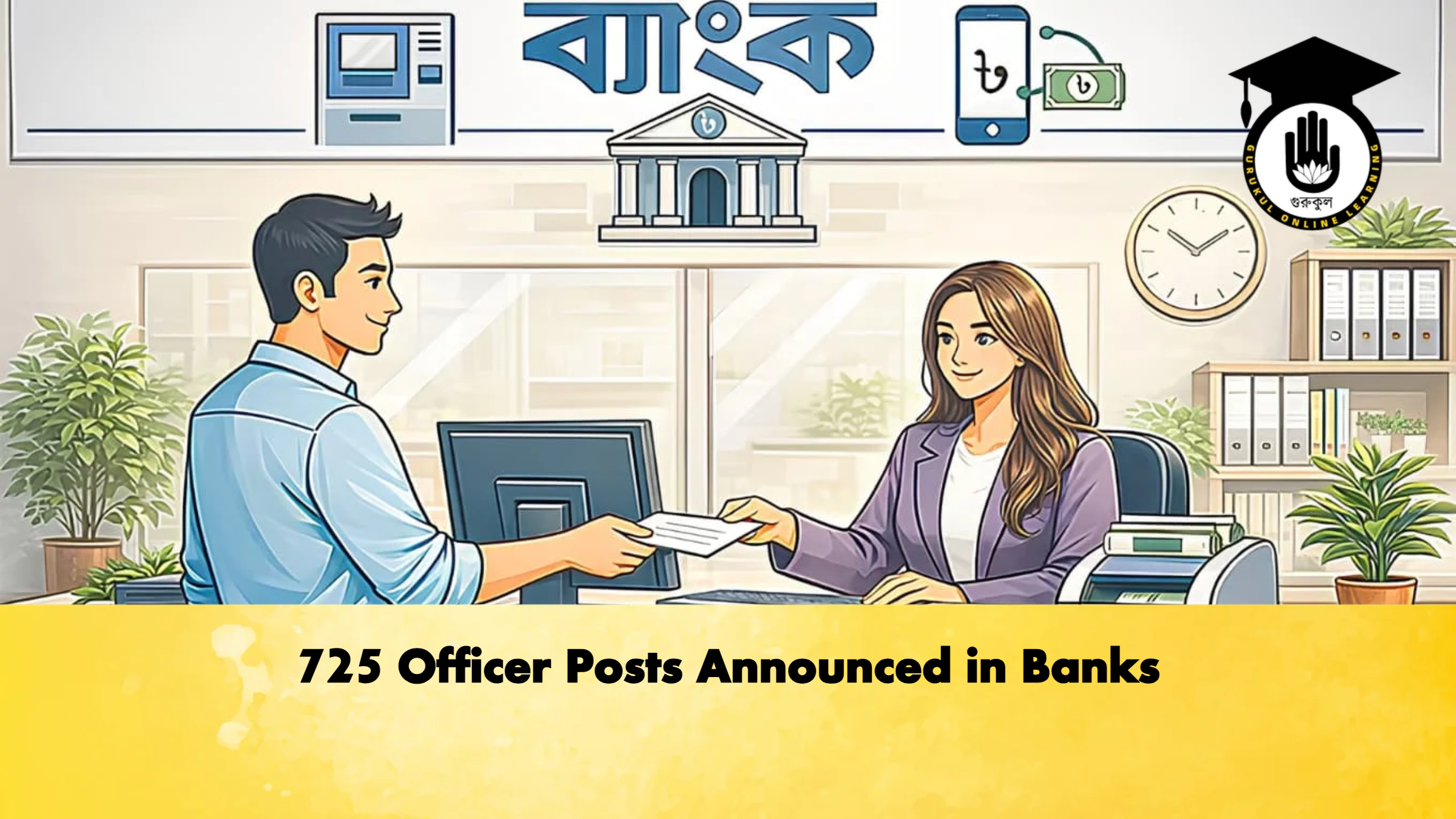 725 Officer Posts Announced in Banks 1 725 Officer Posts Announced in Banks Banking Gurukul, GOLN 725 Officer Posts Announced in Banks
