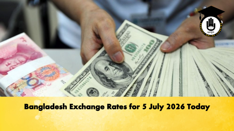 Bangladesh Exchange Rates for 5 July 2026 Today Banking Gurukul, GOLN Bangladesh Exchange Rates for 5 July 2026 Today