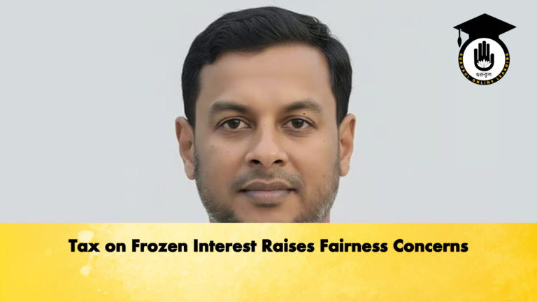 Tax on Frozen Interest Raises Fairness Concerns 2 Banking Gurukul, GOLN Tax on Frozen Interest Raises Fairness Concerns