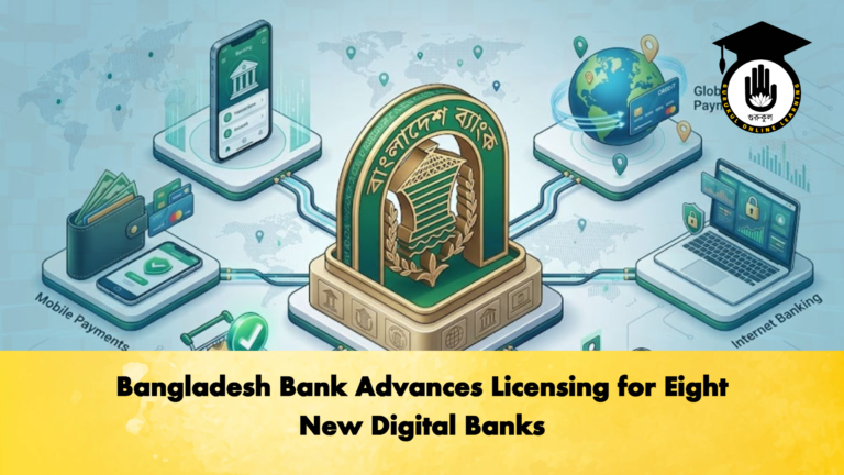 Bangladesh Bank Advances Licensing for Eight New Digital Banks Banking Gurukul, GOLN Bangladesh Bank Advances Licensing for Eight New Digital Banks