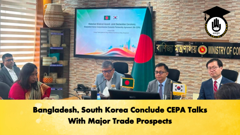 Bangladesh South Korea Conclude CEPA Talks With Major Trade Prospects Banking Gurukul, GOLN Bangladesh, South Korea Conclude CEPA Talks With Major Trade Prospects