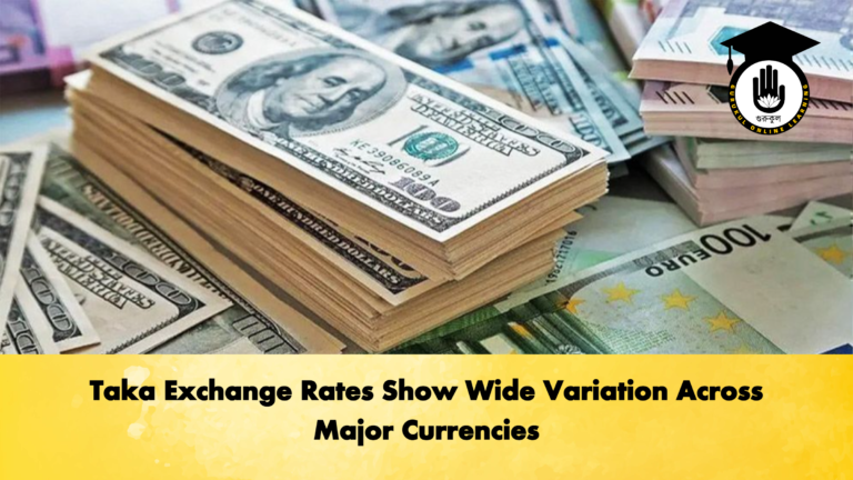 Taka Exchange Rates Show Wide Variation Across Major Currencies Banking Gurukul, GOLN Taka Exchange Rates Show Wide Variation Across Major Currencies