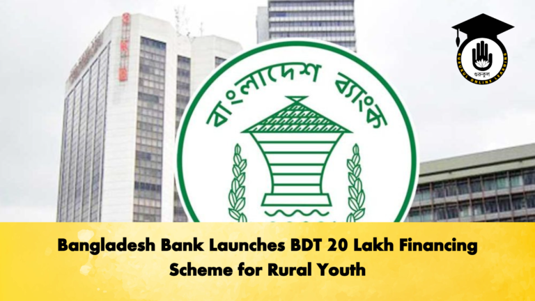 Bangladesh Bank Launches BDT 20 Lakh Financing Scheme for Rural Youth Banking Gurukul, GOLN Bangladesh Bank Launches BDT 20 Lakh Financing Scheme for Rural Youth