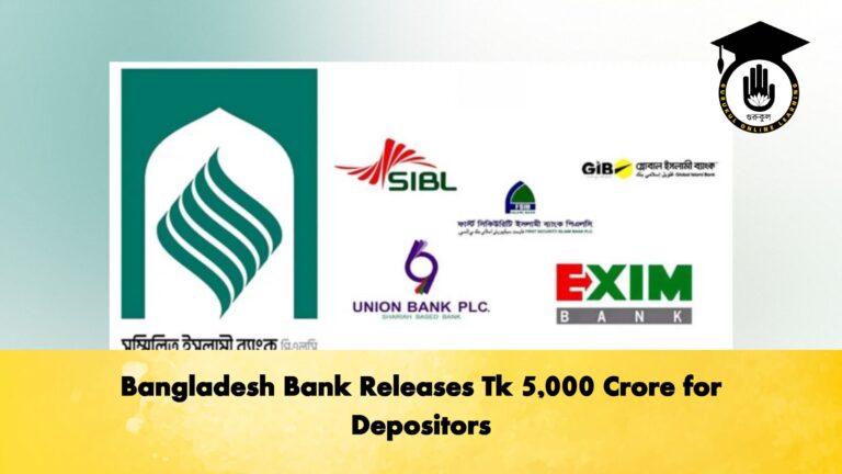 Bangladesh Bank Releases Tk 5,000 Crore for Depositors