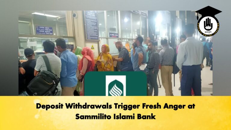 Deposit Withdrawals Trigger Fresh Anger at Sammilito Islami Bank